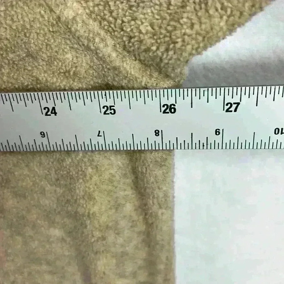 Marino Bay Men’s Fleece Top Size XL Tan Polyester Shirt Jacket Shacket - Picture 8 of 8